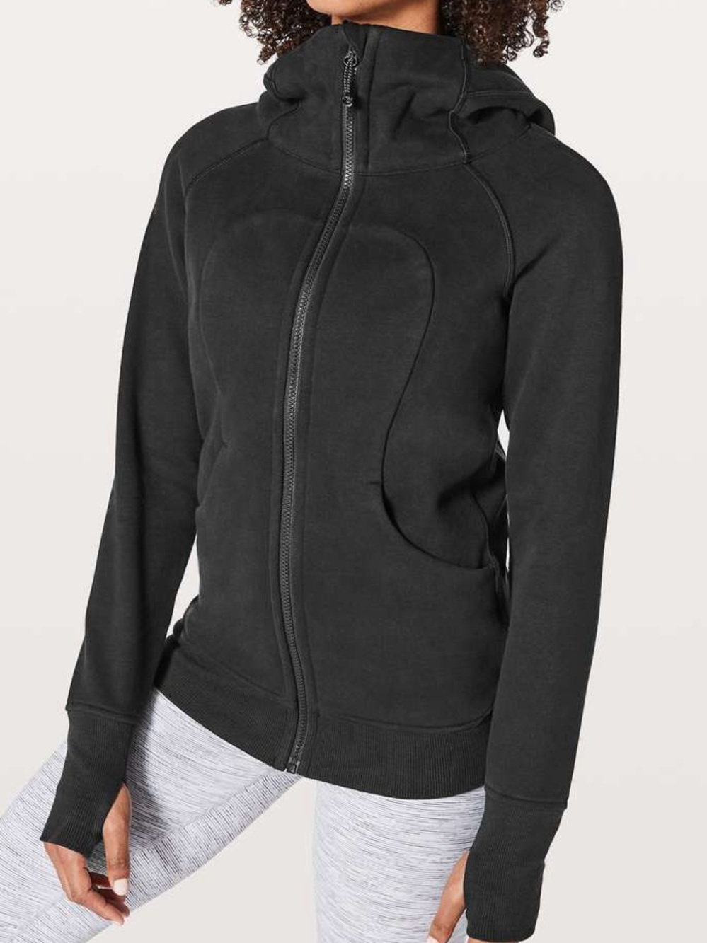 lululemon athletica Black Full-Zip Hoodie